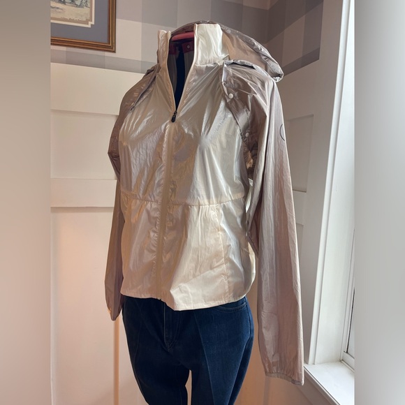 Lole Silver Running Jacket with Hood Size XS - Picture 1 of 9